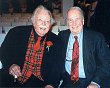 Bill and Paul Cook share a laugh