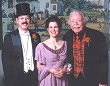 Kevin and Pegge B. and Bill in vintage attire