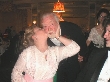 Kim Endahl steals a kiss