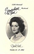 Program cover from Somewhere in Time Weekend