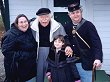 The Harris Family and Bill at Arthur's Cottage