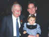 Bill, Sean Hayden,
and Alexandra Hayden,
Friday evening.