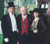 Kevin Bochynski, Bill, and
Pegge Bochynski on Saturday evening.