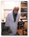 Bill prepares for his scene re-enactment