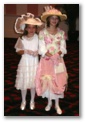 Madison and Elisa wore their own 1912 fashions