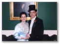 In the parlor