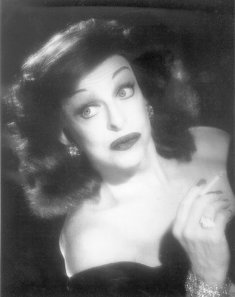 Charles Pierce as Bette Davis